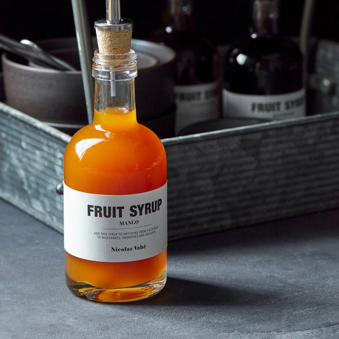 Nicolas Vahé Fruit Syrup Mango Nordic Living By Biehl