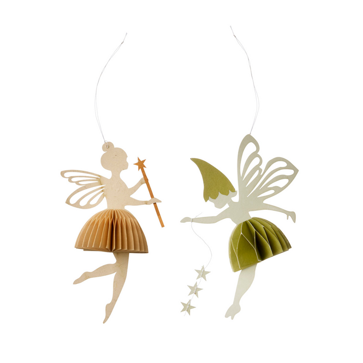 Honeycomb Fairies Sage 2 Pcs