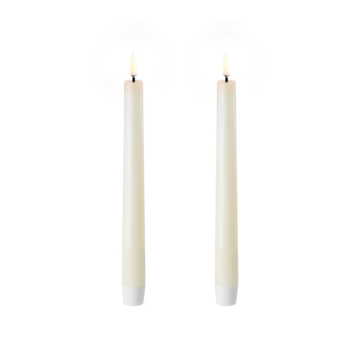 Uyuni  LED  Taper Candle 20cm