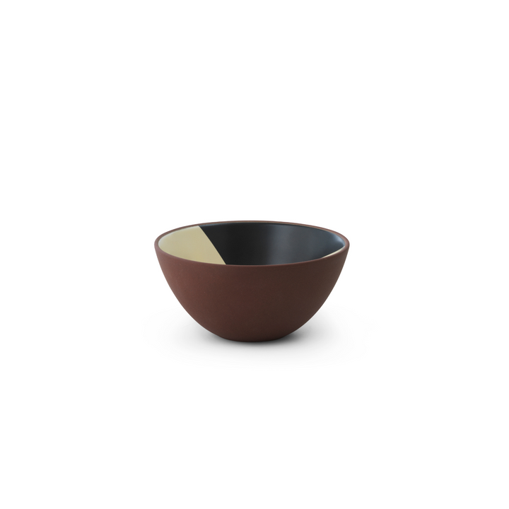 Line Bowl Black/Cream