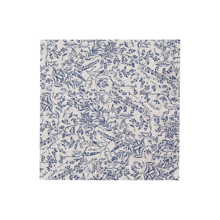 Napkins Flower Blue