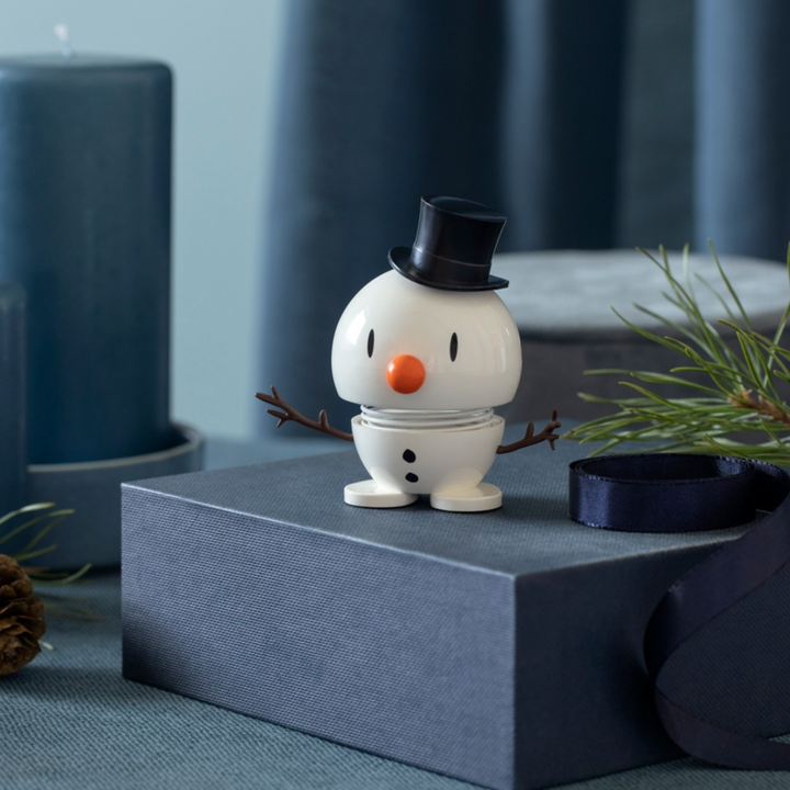 Hoptimist Snowman With Hat Small