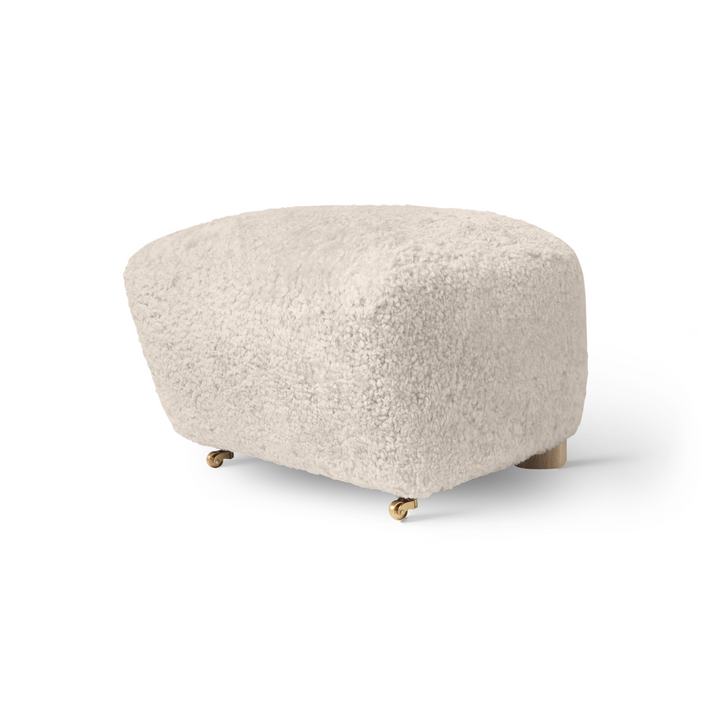 The Tired Man Ottoman Sheepskin