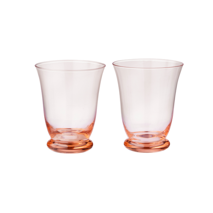 Water Glass Leopold Set of 2